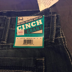 Mens Cinch Grant Jeans NWT 42X32